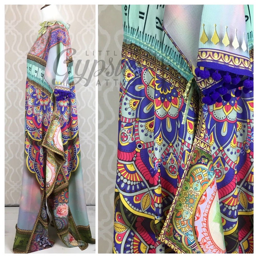 Pastel Rainbows and Prisms Kaftan - Picture 11 of 16